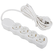 "ENGY" Удлинитель бытовой "Гранд" 4 гнезда, 3м, с/з, провод ПВС, цв.белый