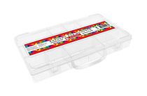 Коробка для мелочей с отсеками 28х16х3см