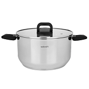 "SATOSHI" Манн" Кастрюля 6,5л, 24см, с индукционным дном