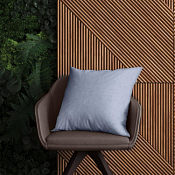 "Рогожка" Наволочка декоративная 40х40см, цв.айсберг