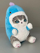 Игрушка мягк. "Cat dinosaur" 20х18см цв.голубой