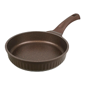 "KUKMARA"Stella" Сковорода 24см, h 5,2см, с АПП, цв.мокко