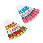 Набор карнавальных гудков "Весельчак" 6шт., 2вида