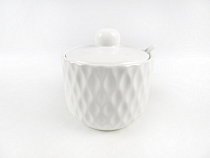 "Жемчужная волна" Сахарница 520мл с ложкой