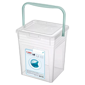 Ведро для стирального порошка 8л, 23,5х21х25,2см