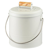 "Smart Solutions" Контейнер для пищевых отходов с фильтром "Irmel" 3,5л, цв.молочный