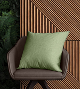 "Рогожка" Наволочка декоративная 40х40см, цв.эвкалипт