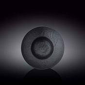 WILMAX SLATESTONE Тарелка круглая, глубокая 20см, цв.черный