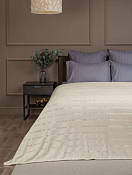 "Absolute" Плед "Joy.Полосы" 200х220см, цв.молочный