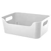 Корзина для хранения "Scandi" 4,6л, 27х19х10,5см, цв.белый