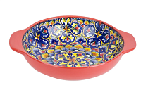 "Arabesque" Red" Салатник с ручками 25х20,5х6см, 1200мл