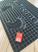 "ZALEL" Коврик придверный 40х60см, цв.черный