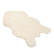 SHAHINTEX Коврик меховой шкура 50х88см, цв.мальдивский песок 24