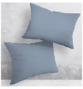 "Василиса" Набор наволочек 50х70см 2шт, цв.деним, перкаль