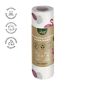 "You'll love" Салфетка в рулоне "Фламинго" 50шт, 25х25см