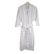 Халат "Дубки. Кимоно" унисекс цв.белый, размер 46-48