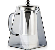 Чайник заварочный 950мл, цв.серебристо-серый