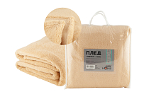 Плед "Овечка" 150х200см. пл.240 цв. бежевый