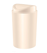 Контейнер для мусора настольный 1,4л, 11,5х19,2см, цв.бежевый