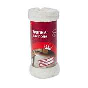 "HomeQueen" Тряпка для пола в рулоне 50х150см, цв.белый