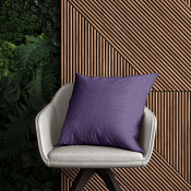 "Рогожка" Наволочка декоративная 40х40см, цв.ирис