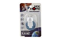 Крючок "Космонавт" 1шт, цв.белый