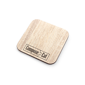 "COMPOSE EAT" Everyday" Подставка под кружку, 10х10см, цв.дуб светлый