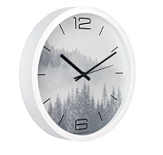 Часы настенные "Форест" 30,5см, цв.белый