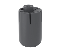 Подставка для ножей 16х25см цв.графит