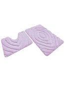 SHAHINTEX РREMIUM Набор ковриков для ванной 60х100см; 60х50см розовый