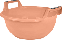 "Plast Team" Таз круглый "Альфа" 9л, цв.персиковая карамель
