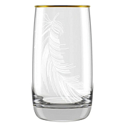 Набор стаканов "Перо" 6шт. 330мл