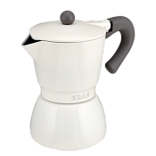 "TalleR" Hygge" Кофеварка гейзерная 6 кружек, 300мл, цв.молочный
