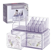 "VALIANT" LAVANDE Набор органайзеров для косметики 2шт.