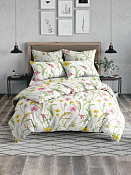 "Luisa de Rizza" Комплект постельного белья "Милана", 2сп,евро-простыня, 70х70см, поплин