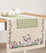 "Пасхальные утята" Дорожка на стол 40х140см