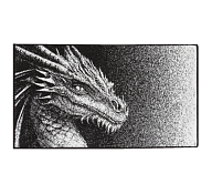 Полотенце махровое "Мифический дракон" 70х130см, пл.420