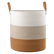 "Bergenson Bjorn" Корзина для хранения "Moen" 45х50см, цв.бежево-горчичный