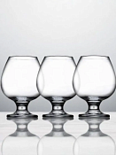 "PSB" BISTRO" Набор бокалов для коньяка 3шт, 398мл