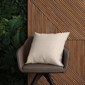 "Рогожка" Наволочка декоративная 40х40см, цв.жемчуг