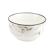 Салатник "Белый мрамор" 13,5х13,5х7,5см