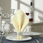 Набор колец для салфеток "Wonder Snowflake" 2шт., 4,5х4,5см