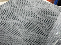 Покрывало "Ромбы" 200х220см цв.серый