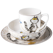 Набор посуды "Счастье есть" 3пр.