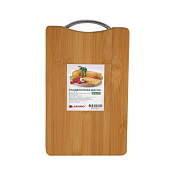 Доска разделочная 28x18x1,8см, бамбук