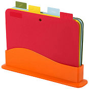 "DIVO" Набор разделочных досок на подставке 4шт. 29х22,5см