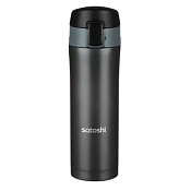 "SATOSHI" Термокружка 450мл, цв.черный