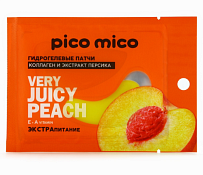 "Pico Mico" Патчи для глаз гидрогелевые "Very juicy peach"