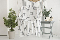 Плед "Savanna" 120х150см, цв.белый, флис