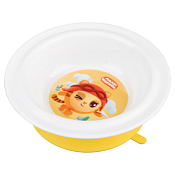 Тарелка "Малышарики" на присоске 18см 430мл